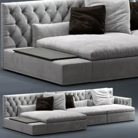 Sofa dominio capitonne frigerio salotti